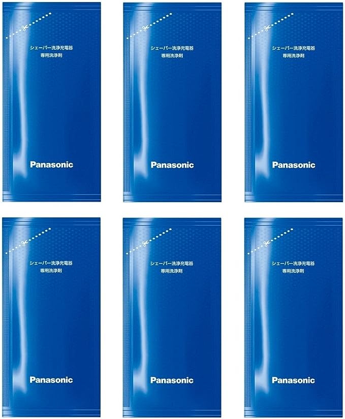 Panasonic LAMDASH Shaver Cleaning Solution - 6 Pack ES-4L06A